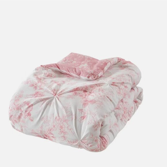 NWT Armoire Collection Toile Floral Coquette Comforter Full/Queen - Picture 3 of 7